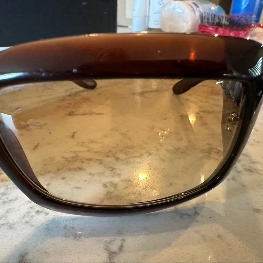 CHANEL Brown Mother of Pearl CC Logo Sunglasses- Authentic 5076-H 538/13  61-16 - Picture 4 of 15